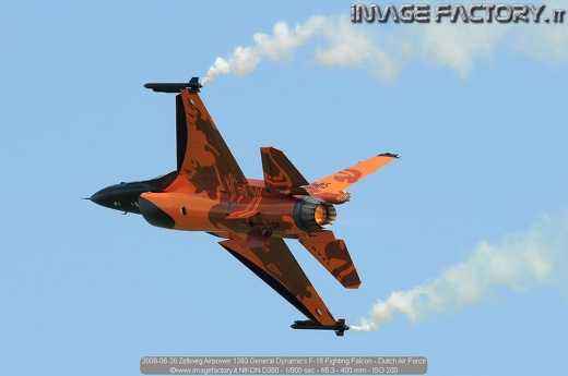 2009-06-26 Zeltweg Airpower 1393 General Dynamics F-16 Fighting Falcon - Dutch Air Force